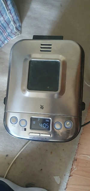 Mașină de făcut pâine WMF Kult X, inox, afișaj LCD, funcțională