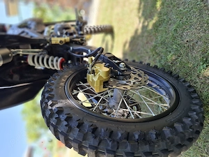 Vând Motocross KXD Pro Germany 125cc Automat  negru, roti 17 14 inch - imagine 3
