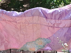 Superbă plapumă de vară saten,  Chabby Chic 
