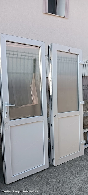 Ușa termopan,geam,și 2 panouri complete