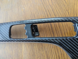 Trim carbon NOU Audi A4 B9, A5 consolă centrala - imagine 5