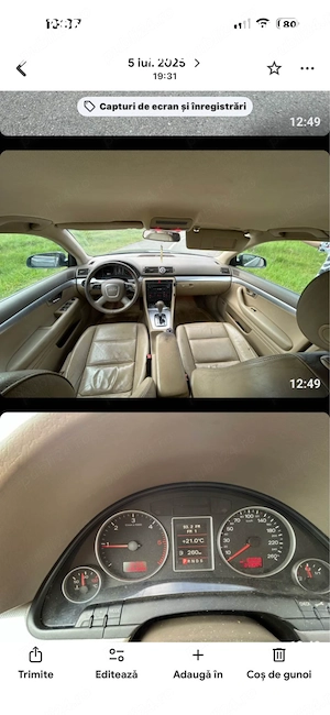 Vand urgent audi a4 b7 2.0tdi automat - imagine 3