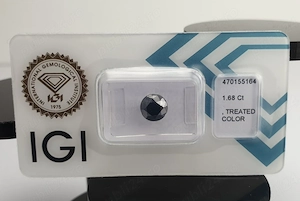 Vand DIAMANT negru de 1,68ct