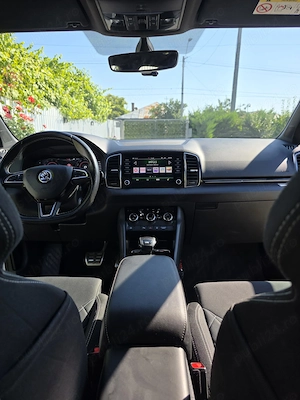  KODA KAROQ SPORTLINE 1.5 TSI 150 CP | DSG + Padele | Trapă Panoramică | CANTON | 2019 Preț: 15.900  - imagine 5