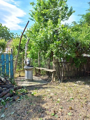 Casa la tara de vanzare-liniste ,natura si teren generos - imagine 9