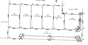Particular, vand in Sanpetru teren intravilan pt 6 locuinte intre 420-485 mp, front stradal 15m  - imagine 3