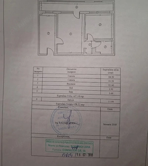 Apartament 2 camere Zona Centrală - imagine 4