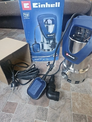 Pompa submersibilă Einhell BG-SWP 750, 750W, inox, 16.000 l h