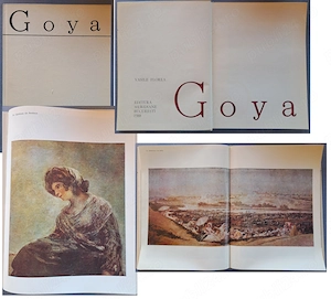 Album de artă Goya   Vasile Florea, Ed. Meridiane (1988) - Stare Perfectă 