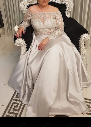 Rochie seara argintie