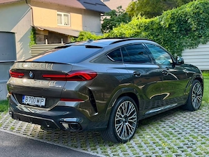 Bmw X6 OZN 3.0diesel Mild Hibrid 2024 M  Skylounge Individual Suspensie Full - imagine 4