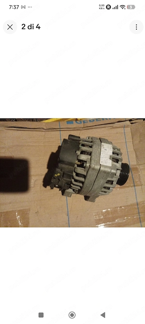 Valeo Alternator Peugeot 206 307 406 607 807 Benzina VALEO 70A 9464040780 9638275180 NOU  - imagine 3