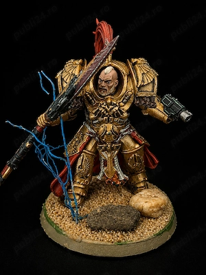 Figurina Warhammer Shield-Captain in Allarus Armor