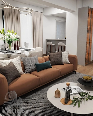 Penthouse, 4 camere, 94 mp cu cf  si parcare inclusa in pret in Wings