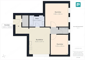 Apartament modern cu 3 camere în Alfa - imagine 7
