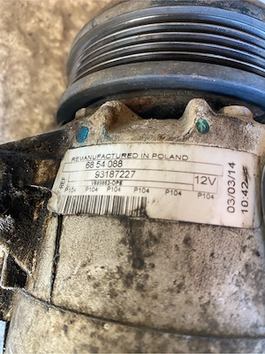 Vând compresor AC opel astra h