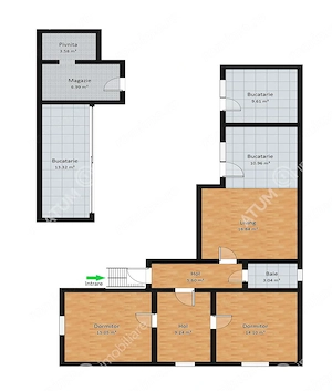 Casa individuala cu 3 camere 3 bucatarii pivnita in Poplaca din Sibiu - imagine 8