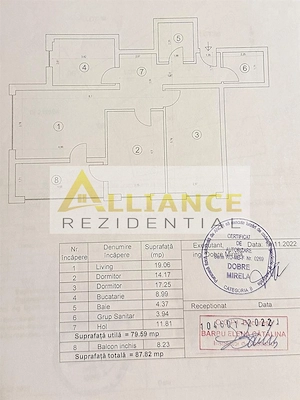 3 CAMERE APARTAMENT - Creativ Rezidence - 88mp- 165.000 - imagine 17