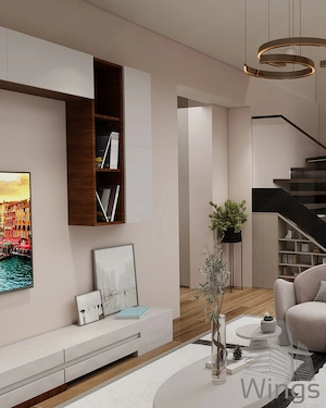 Penthouse pe 3 niveluri | 135,8 mp utili | Terase 85,6 mp | WINGS - imagine 7