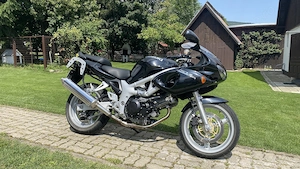 Suzuki sv650s cu lăzi laterale 2001 înmatriculat ITP filtre ulei schimbat