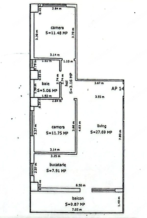Apartament 3 camere Turnisor - imagine 8