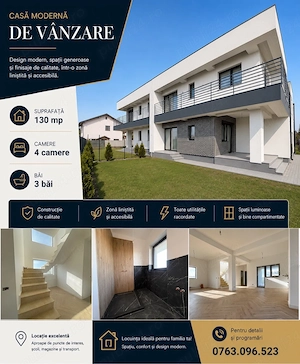 Casa corbeanca |165 mp | 4 camere | Finisaje premium | - imagine 3