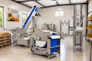 Linie automata suc capacitate 150-200 litri  ora