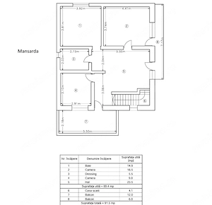 Casa 382 mp - 1000 mp Teren - Chicerea - imagine 15