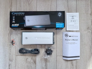 Soundstream RSM1-4000D - amplificator auto monobloc subwoofer remote - 1200W 1  - 850W 2  - 600W 4 