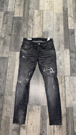 Blugi Zara gri slim fit marimea 38