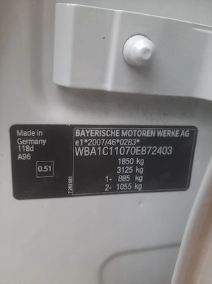 BMW ,F20,2.0D, fab2012, euro5,  - imagine 9