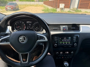 Skoda Rapid 1.4 benzina, automata 7+1rapoarte, prop de noua, carte service - imagine 8