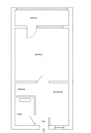 Apartament cu 1 cameră, 36 mp, zona Tudor - imagine 8