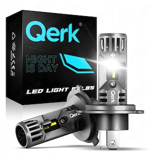 Set 2 becuri LED Auto H4  6500K - imagine 3