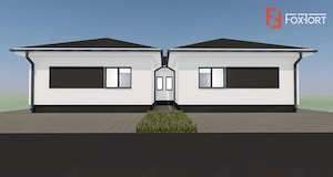 Mosnita Noua -COMISION 0 % Duplex parter 4 camere, despartit prin camera tehnica - imagine 5