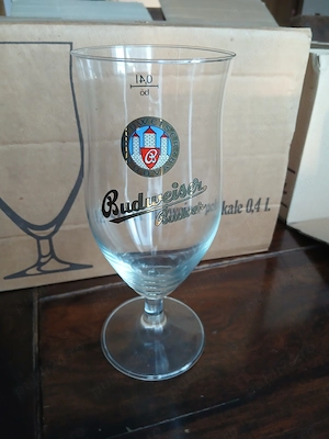 Pahare 0,4 l bere Budweiser