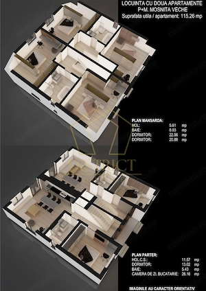 Duplex cu 4 camere | Strada privata | Mosnita Veche, Lidl - imagine 12