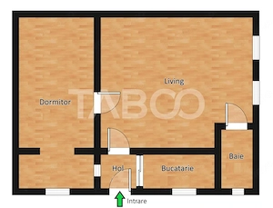 Apartament cu 2 camere in zona Orasul de Jos Din Sibiu - imagine 3