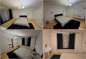  Apartament 3 camere, curte personală, foișor, mobilat. Termen lung! O lună cu două garanție! - imagine 6
