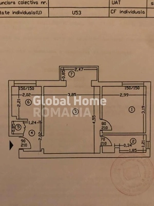 2 Camere | Universitate - Balcescu | Bloc fara Risc sau Urgenta | - imagine 6