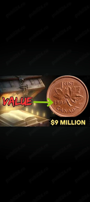vand moneda 1 cent canada 1999 KG