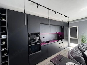 Apartament premium cu 3 camere mobilat la comandă cu terasă de 18 mp - imagine 4