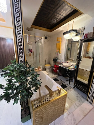Apartament 3 Camere |Finisaje Premium & Design Versace| Mobilat | Utilat LUX| 2 băi |2 Parcari |Boxa - imagine 3