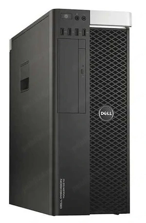 Statie grafica DELL T5810 XEON E5-1650 v4 32BG RAM placa video Quadro RTX 4000 8GB, SSD+HDD