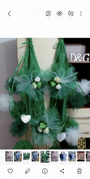 Vand accesorii pt botez si nunti