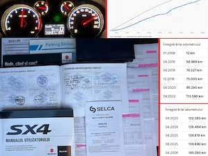Raritate! AUTOMAT! Suzuki SX4 GLX 1.6MPI 120cp   UNIC PROPRIETAR | carte service, km verificabili! - imagine 6