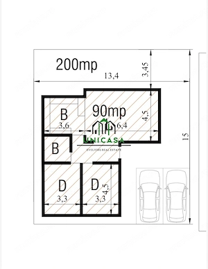 Casă nouă/ 3 camere/ pe parter/eficientă energetic/  Vlădești - imagine 4