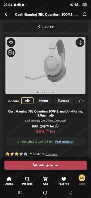 Vand Casti JBL