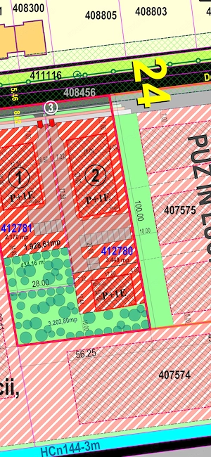 Teren intravilan de vanzare Sag(zona Mănăstiri) - imagine 3