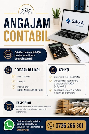 Angajam Contabil Intern Brasov